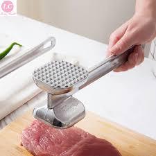 Superior eMart professional meat tenderizer hammer for easily tenderizing and preparing meats