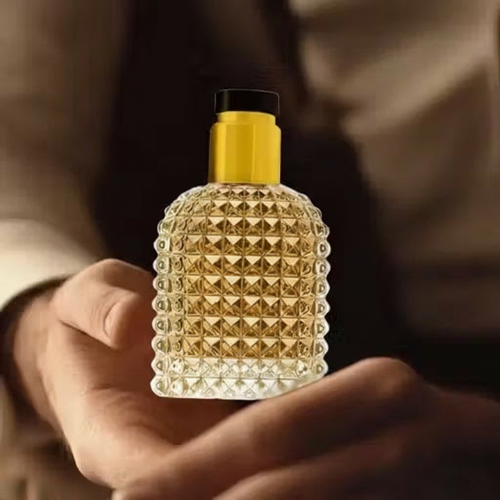 PUNCH MARVEL perfume set in a stylish bottle held in a hand, perfect for gifting and personal use