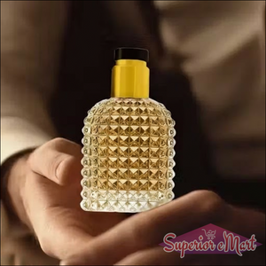 PUNCH MARVEL perfume set in a stylish bottle held in a hand, perfect for gifting and personal use
