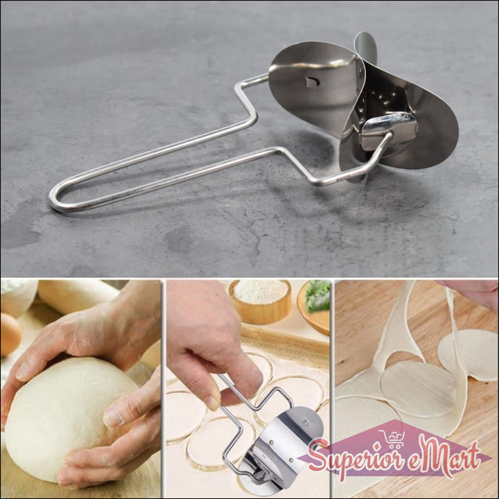 Puri Cutter Stainless Steel Roller For Baking Tools - Superior eMart