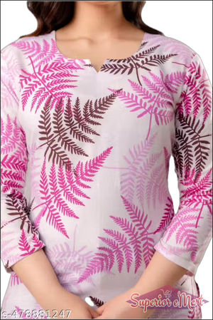 Kurti For Women - Purple.