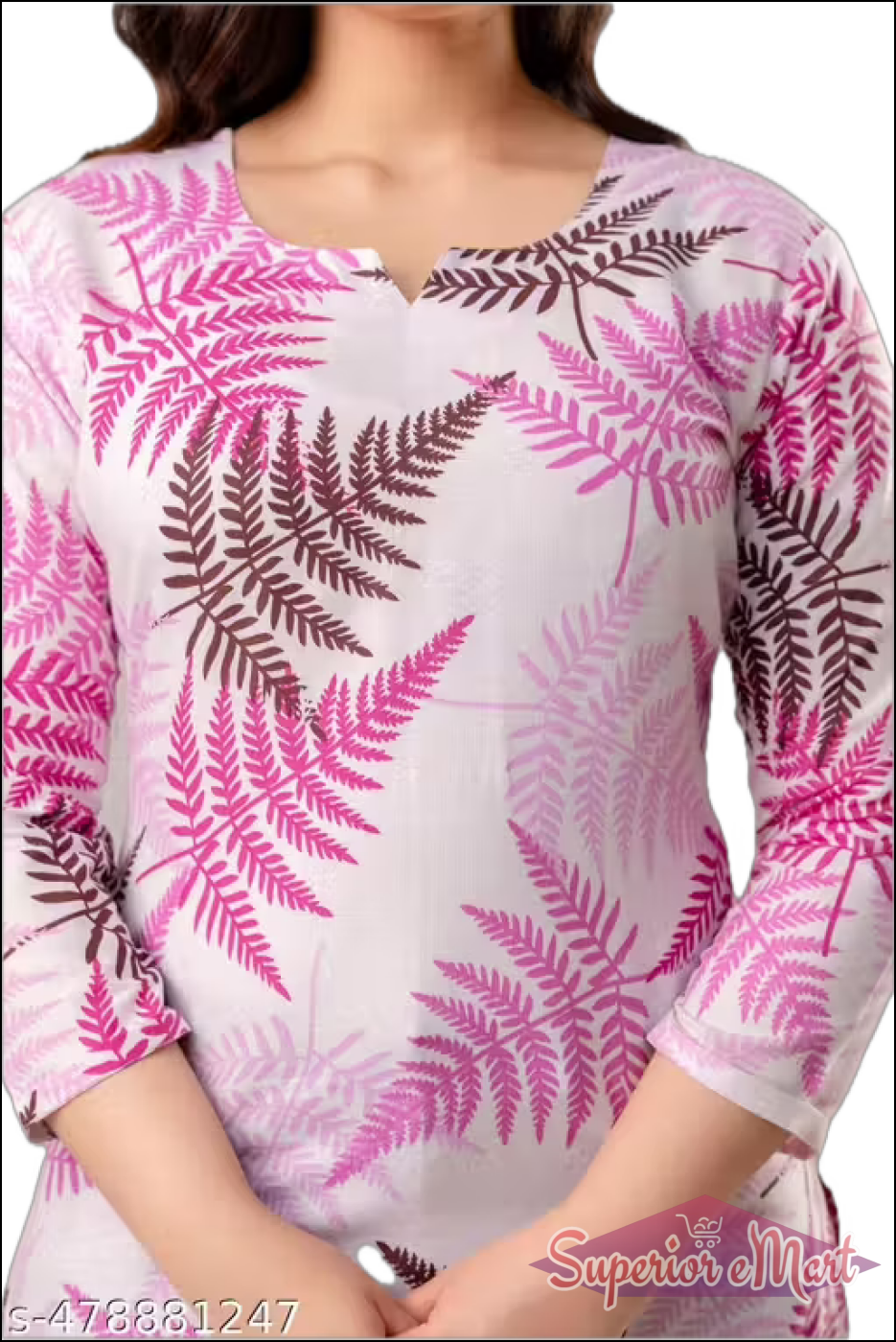 Kurti For Women - Purple.