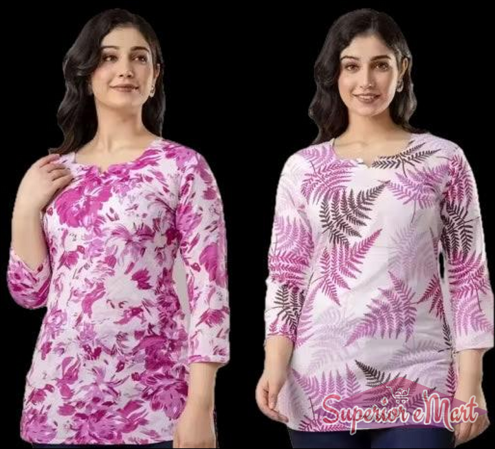 Kurti For Women - Purple.