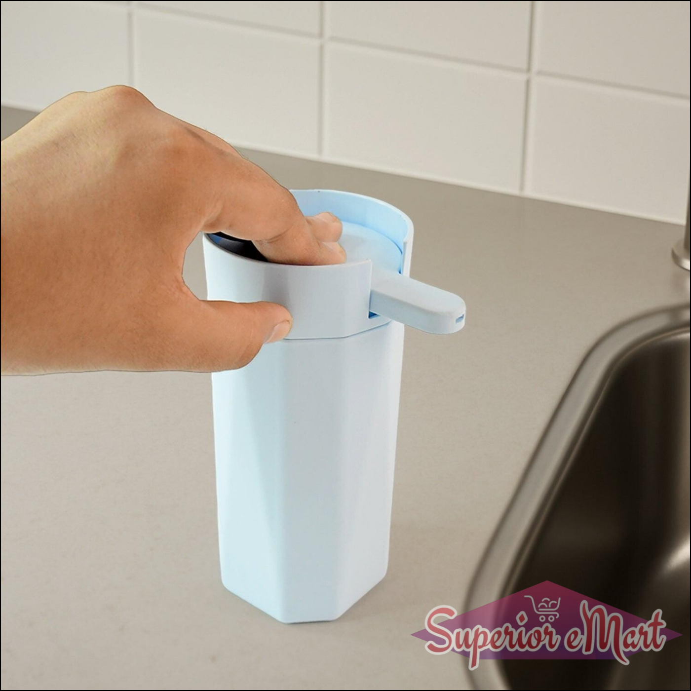 Push Soap Dispenser 300ml – Kitchen & Bath - Superior eMart