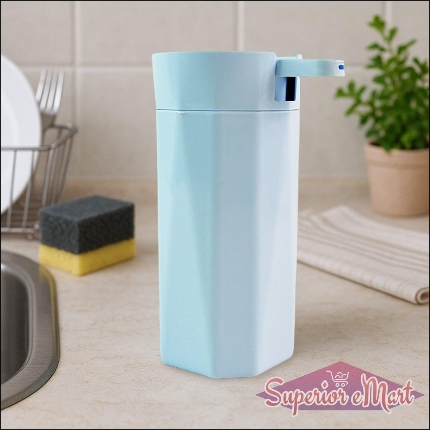 Push Soap Dispenser 300ml – Kitchen & Bath - Superior eMart
