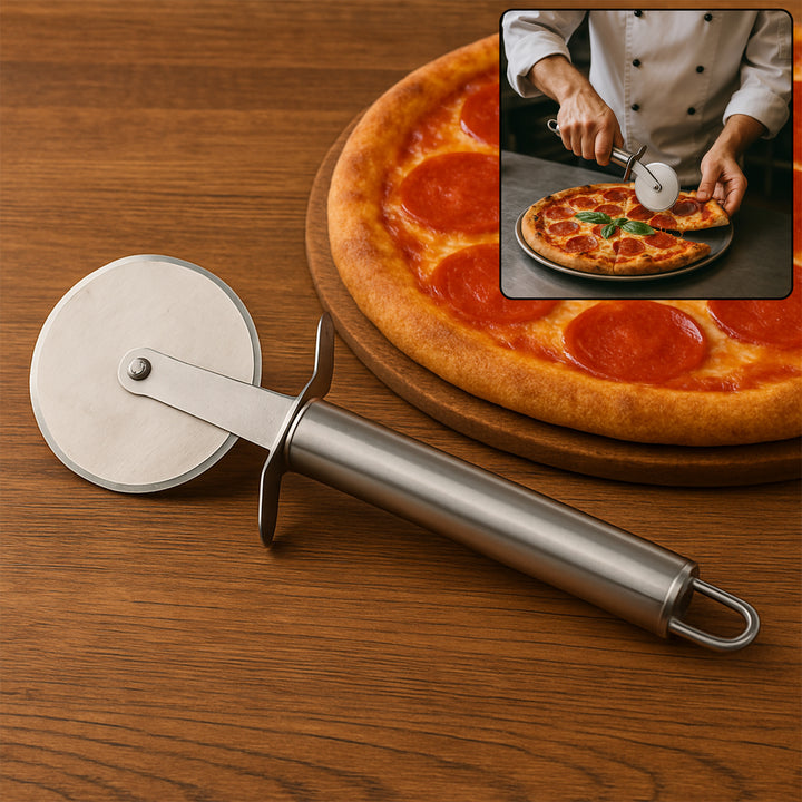 Stainless Steel Pizza Cutter Wheel With Sharp Blade