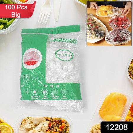 Disposable Elastic Food Storage Covers Bag (100 Pcs Set  Big) - Superior eMart