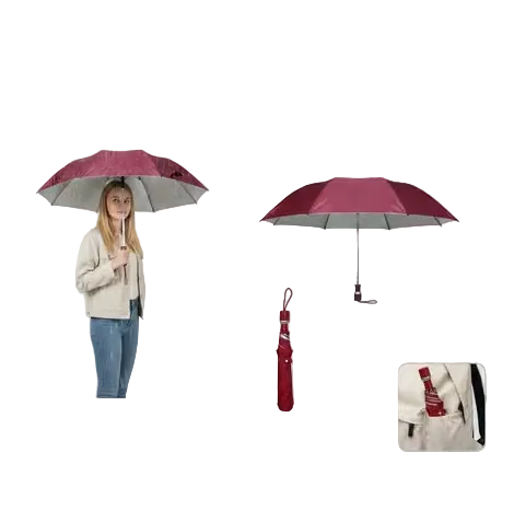 Manual Portable Umbrella for Rain & Sun | Travel Umbrella - Pack of 2