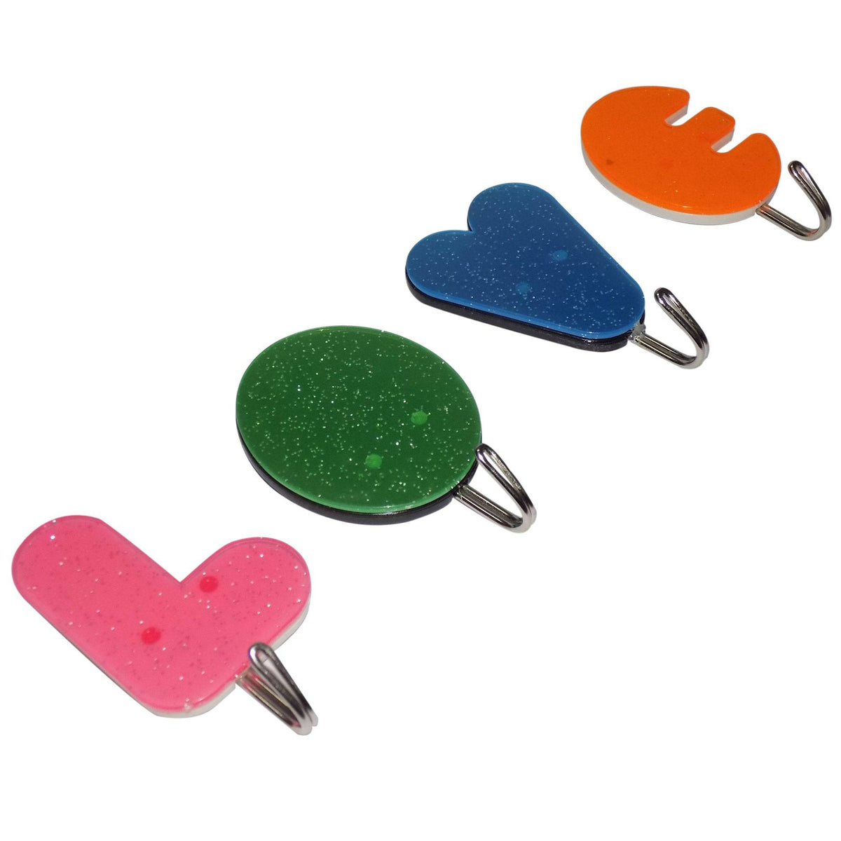 1121 Love Shape Self Adhesive Hooks - Superior eMart