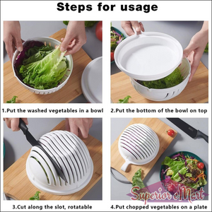 Quick Salad Maker for Fast Meal Prep - Superior eMart