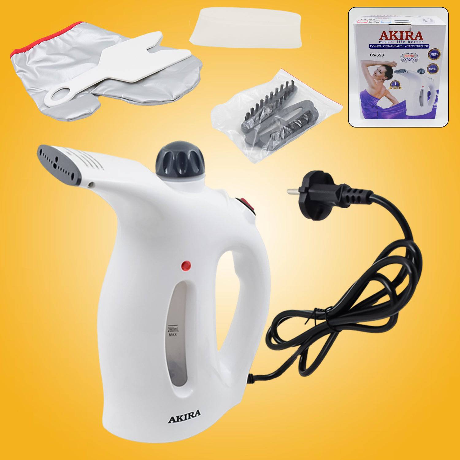 Portable Handheld Garment  Facial Steamer (1 Pc) - Superior eMart