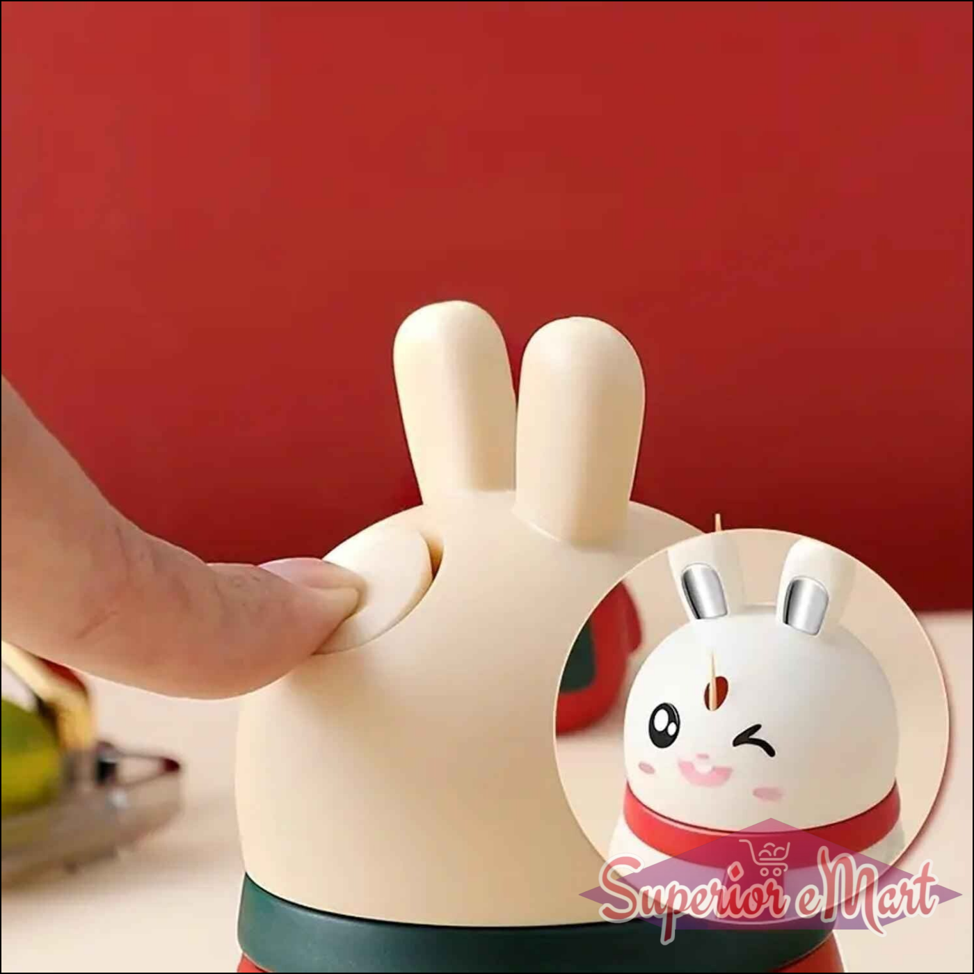 Rabbit-Shaped Toothpick Dispenser - Superior eMart