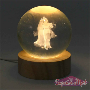 3D Crystal Ball Lamp - Superior eMart