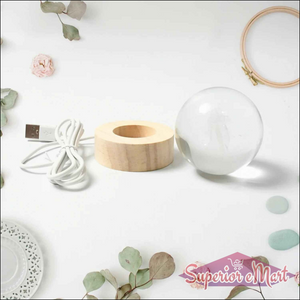 3D Crystal Ball Lamp - Superior eMart