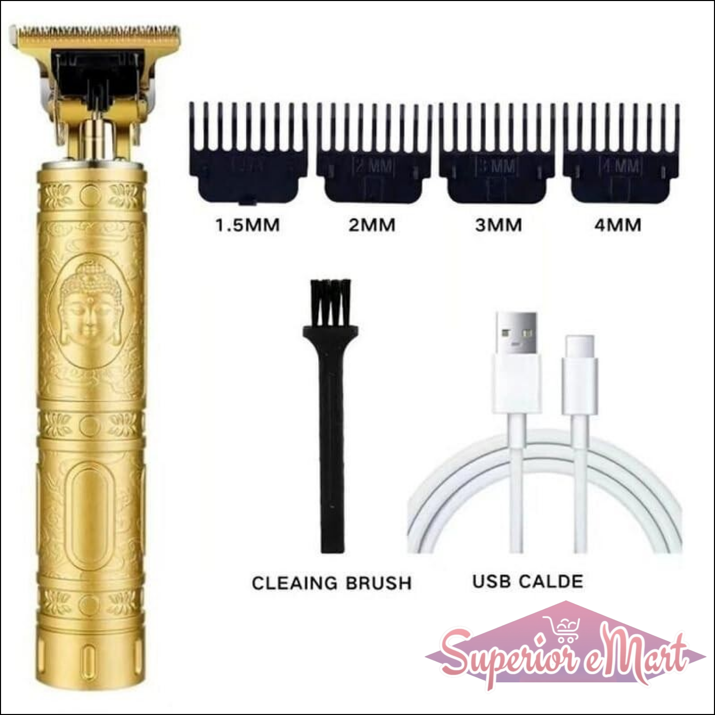 Rechargeable T-Blade Men's Grooming Shaving Machine - Superior eMart