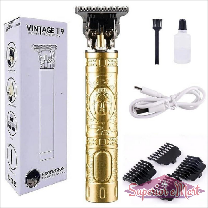 Rechargeable T-Blade Men's Grooming Shaving Machine - Superior eMart