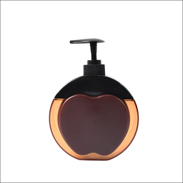 Superior eMart Refillable Liquid Soap Dispenser in Apple Shape for Stylish Kitchen or Bathroom Use