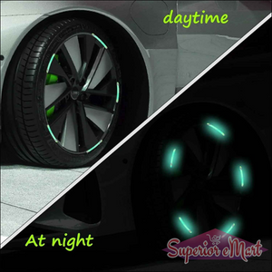 Reflective Car Wheel Stickers-20 Pcs - Superior eMart