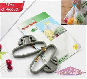 Reusable Grocery Bags Carrier Clips 2 Pc - Superior eMart