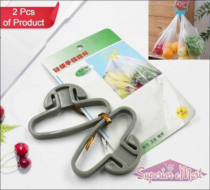 Reusable Grocery Bags Carrier Clips 2 Pc - Superior eMart