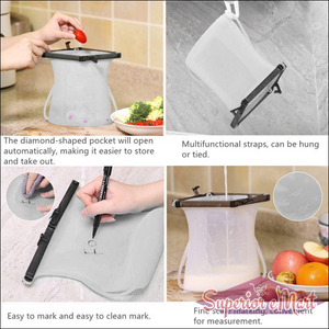 Reusable Silicone Food Storage Bags 3 Pc - Superior eMart