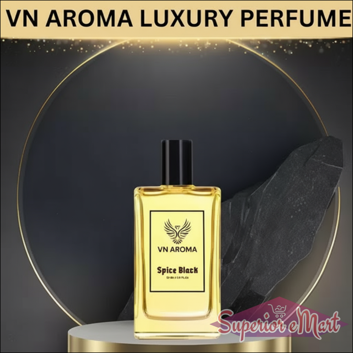 Richwood Spice Black Perfume - Premium Luxury Long Lasting Fragrance for Men & Women | 30 ml Pack of 2 - Superior eMart