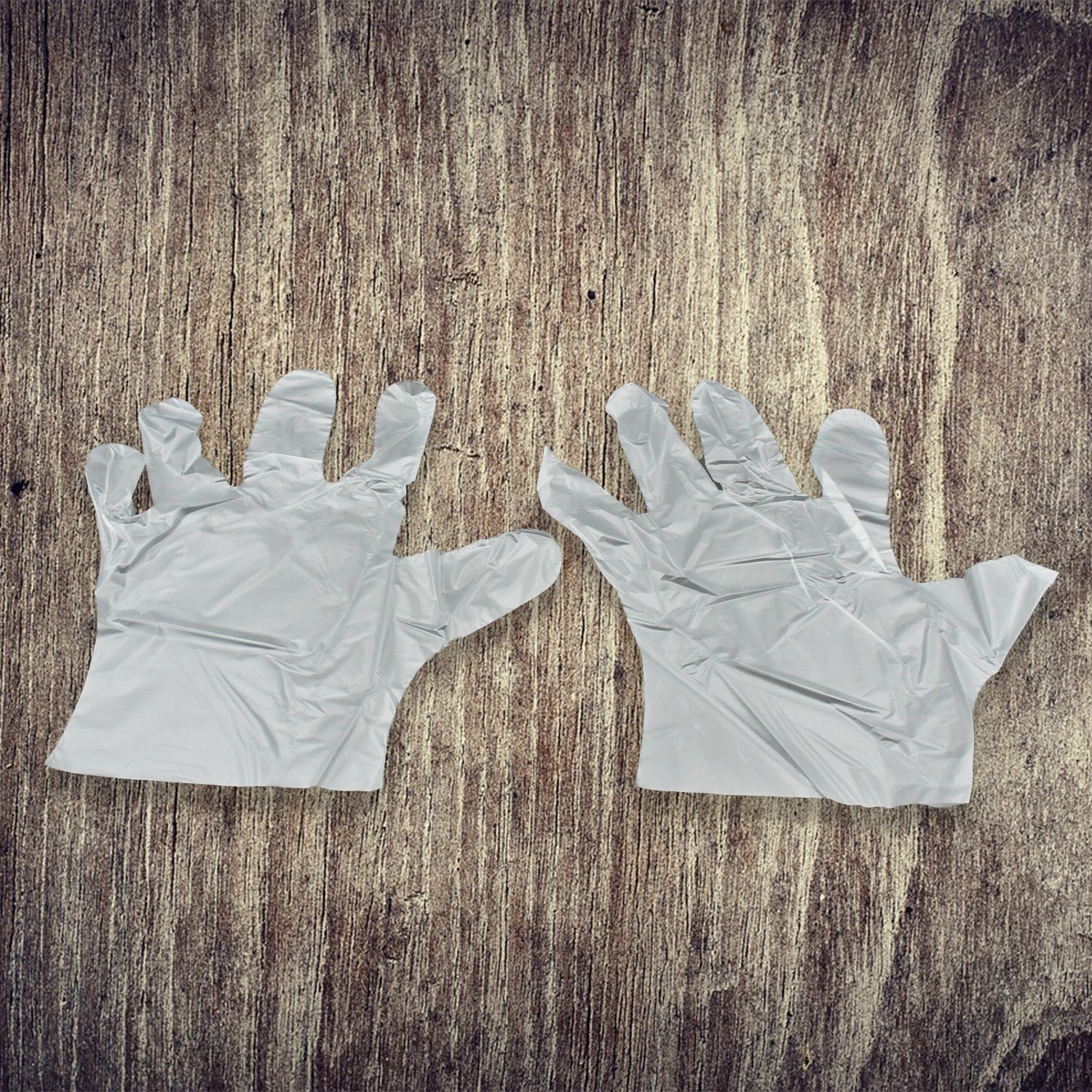 Large Size Transparent Disposable Clear Hand Gloves For Home, Kitchen, Hotels, Hospitals, Clinics, Beauty Parlor, Saloons (100 Pcs)