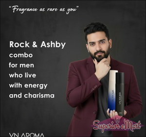 Rock & Ashby long lasting deodorant combo pack for men with energy and charisma