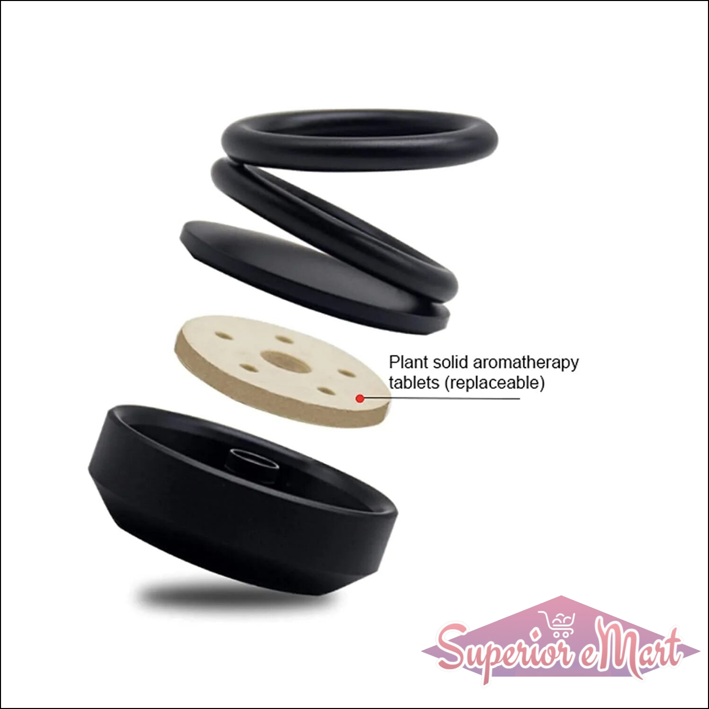 Rotating Car Air Freshener - Superior eMart