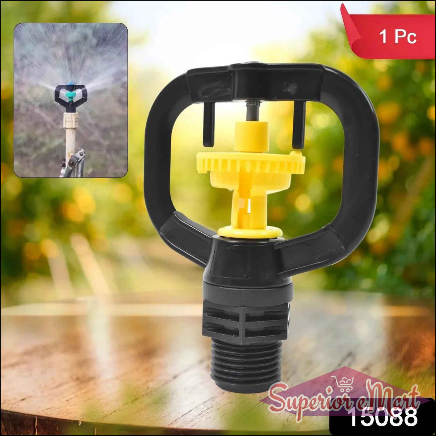 Rotating Irrigation Sprinkler System 1 Pc