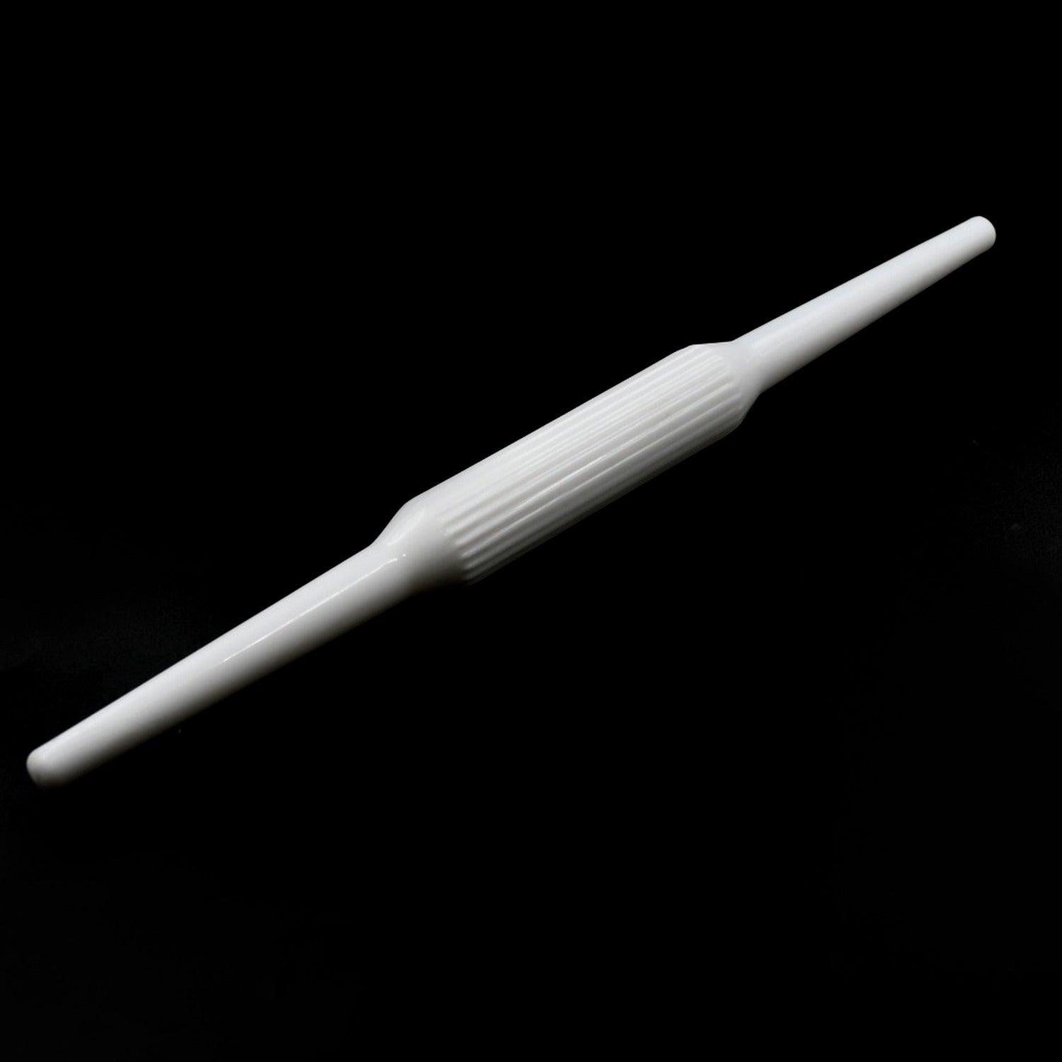 Durable roti maker belan in white, perfect for rolling dough with ease and precision in kitchen use