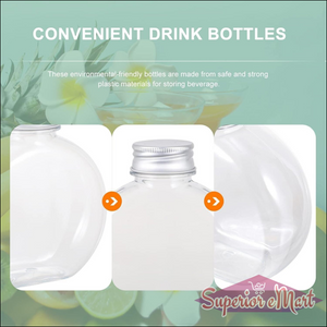 Round Clear Storage Container with Lid - Superior eMart