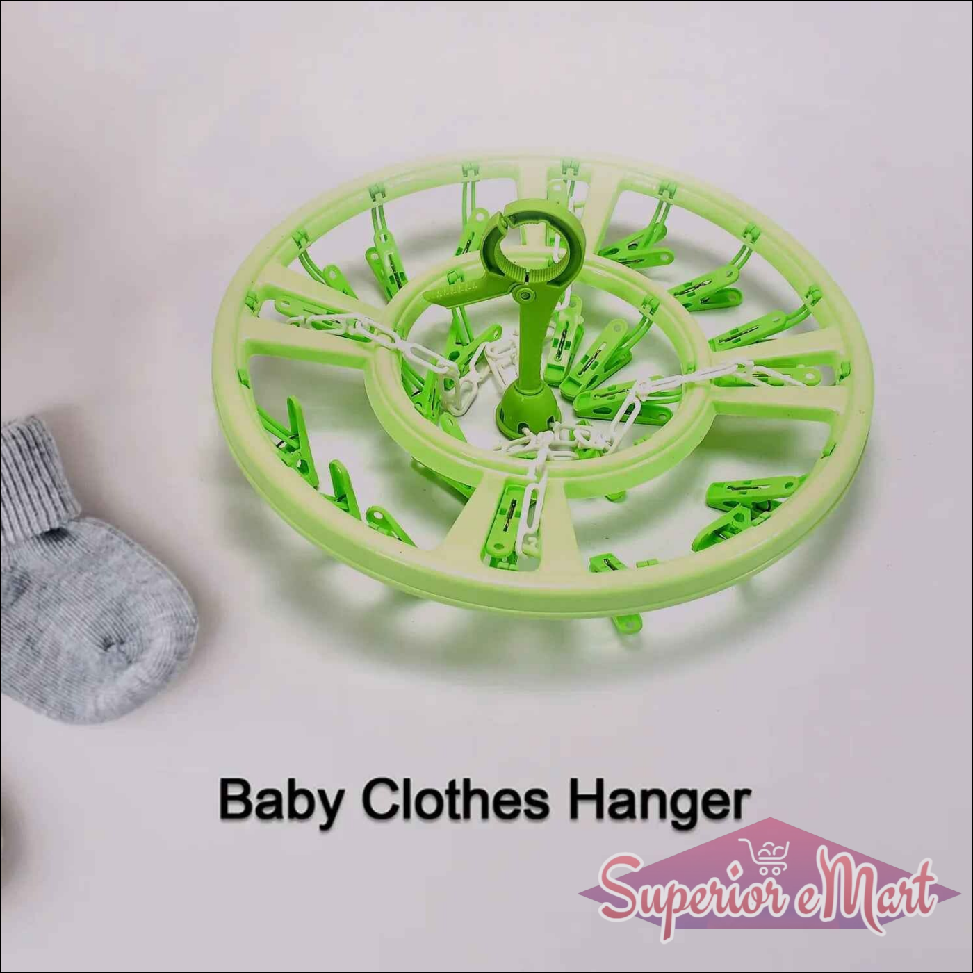 Round Hanger with Clips - Superior eMart