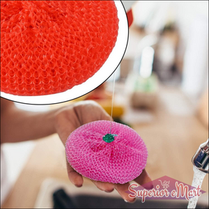 Superior eMart nylon scrubbers for dishes in vibrant colors for effective cleaning and scrubbing