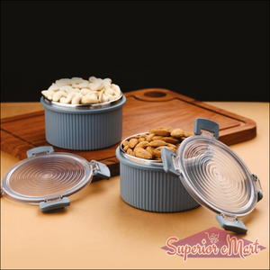 Rustic Jar Set 450ml, 2-Piece Airtight Containers - Superior eMart