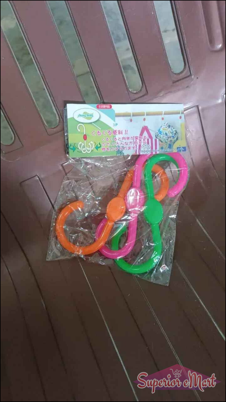 S Shape Hanger Set 3 Pcs - Superior eMart