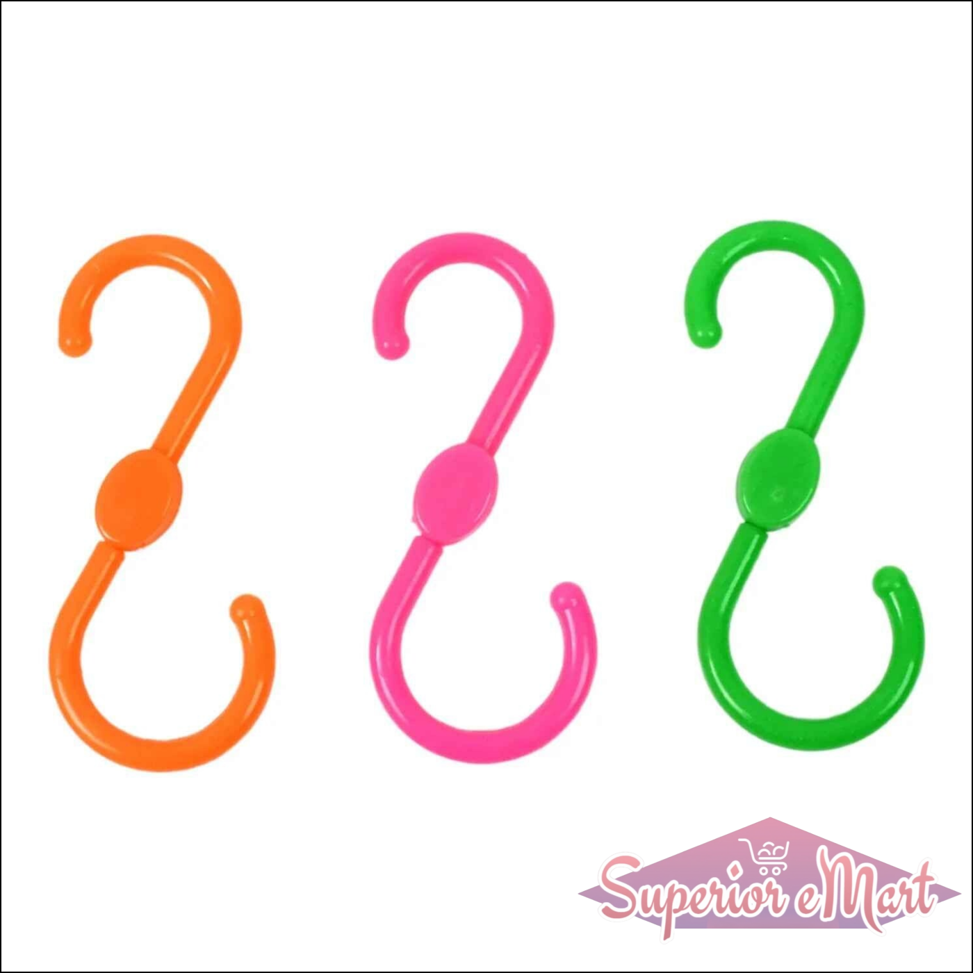S Shape Hanger Set 3 Pcs - Superior eMart