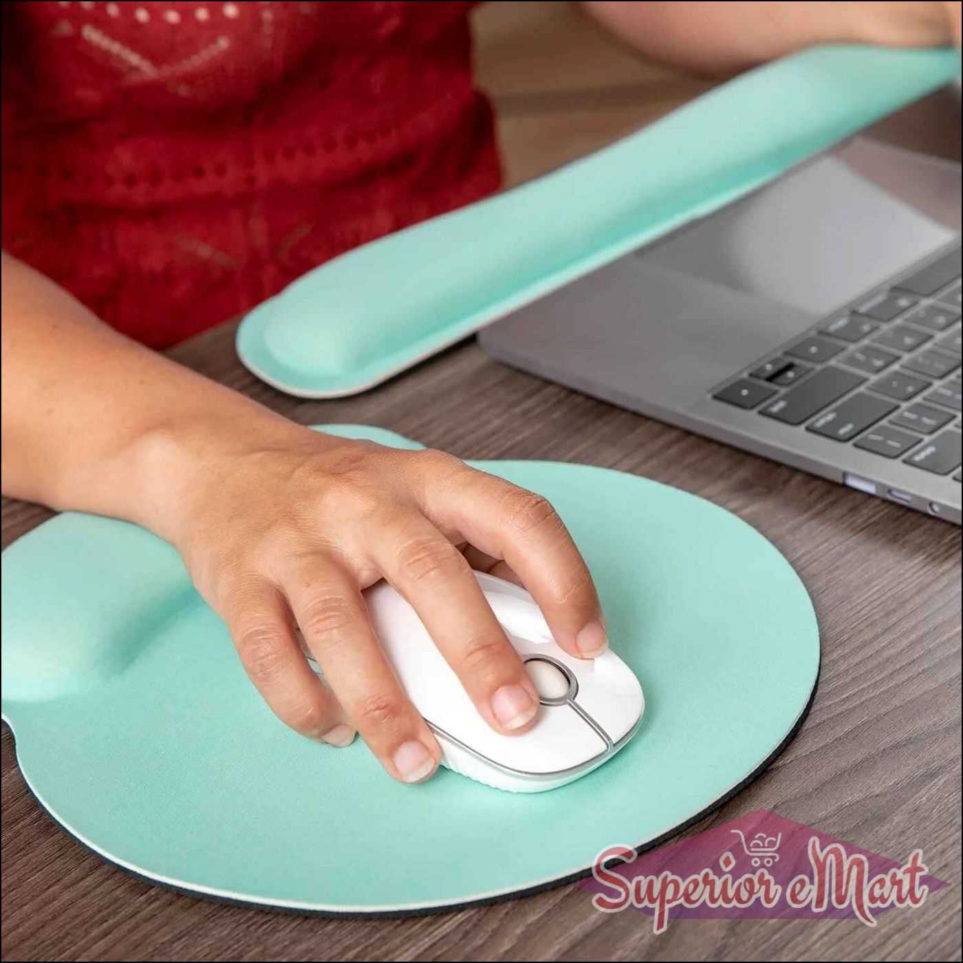 S Shaped Wrist Mouse Pad - Superior eMart