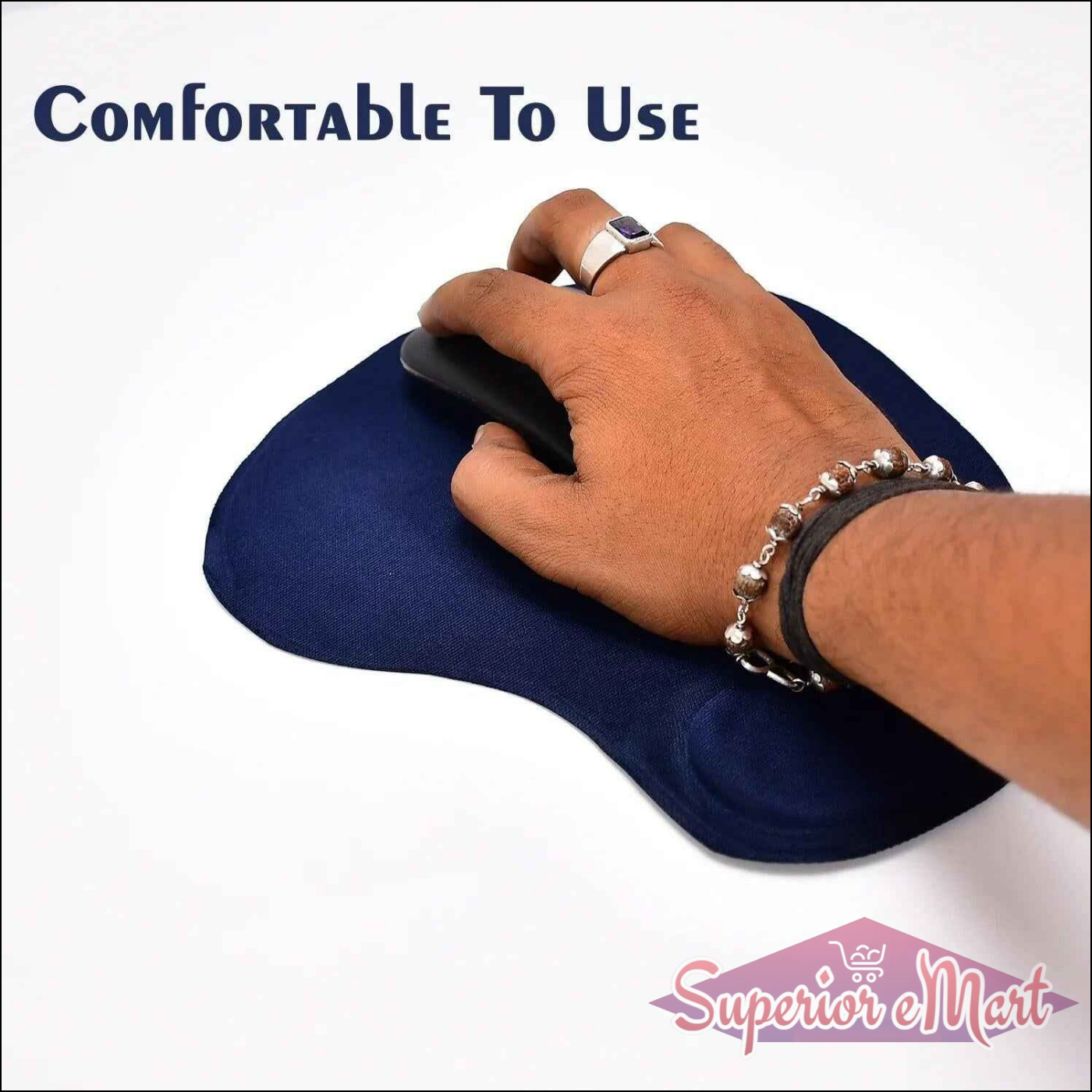 S Shaped Wrist Mouse Pad - Superior eMart