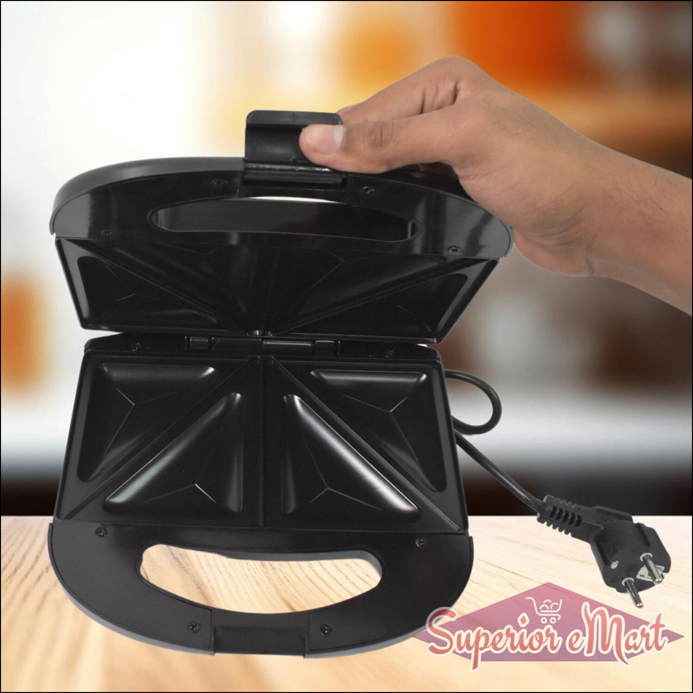 Sandwich Maker with Indicator Lights - Superior eMart