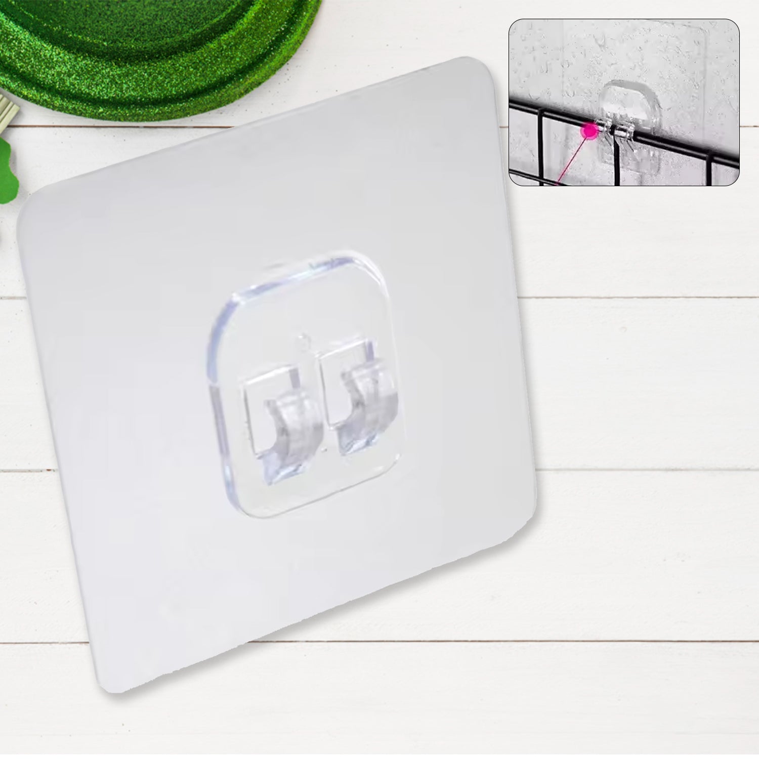 Superior eMart self adhesive wall hooks for easy hanging and organization in home and kitchen