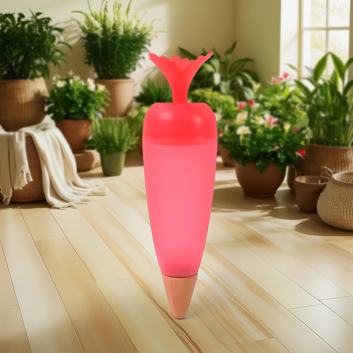 Self watering plant spikes 1 Pc designed for efficient plant hydration and care in home gardens