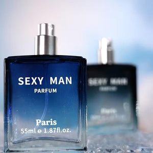 Sexy Man Parfum 55ml bottle, a long-lasting cologne for men with a sleek design and fresh scent