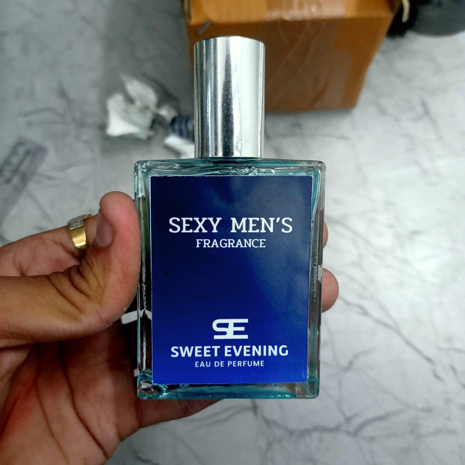 Sexy men's fragrance 100ml pack with a sleek design and fresh scent for everyday wear