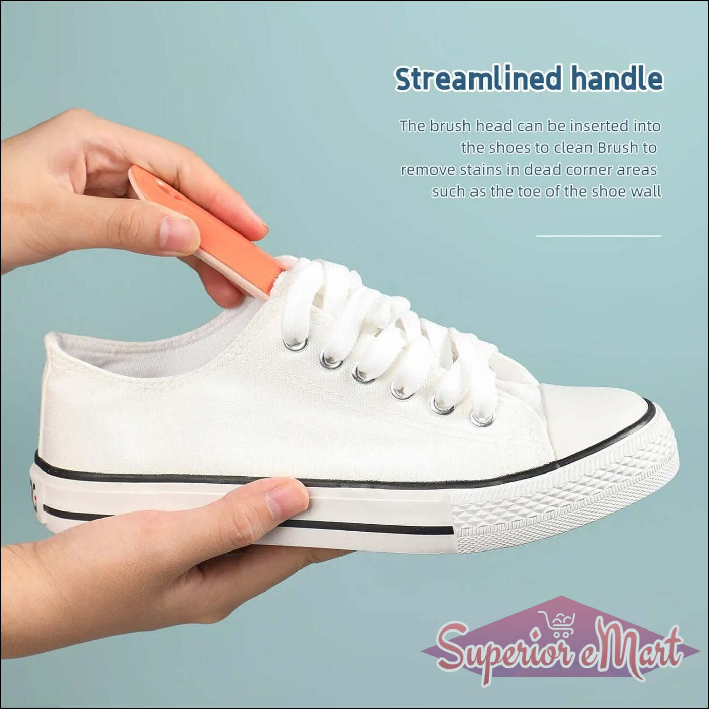 Shoe Cleaning Brush 1 Pc - Superior eMart