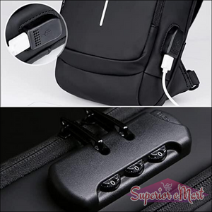 Shoulder bag with USB charging - Superior eMart