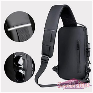Shoulder bag with USB charging - Superior eMart