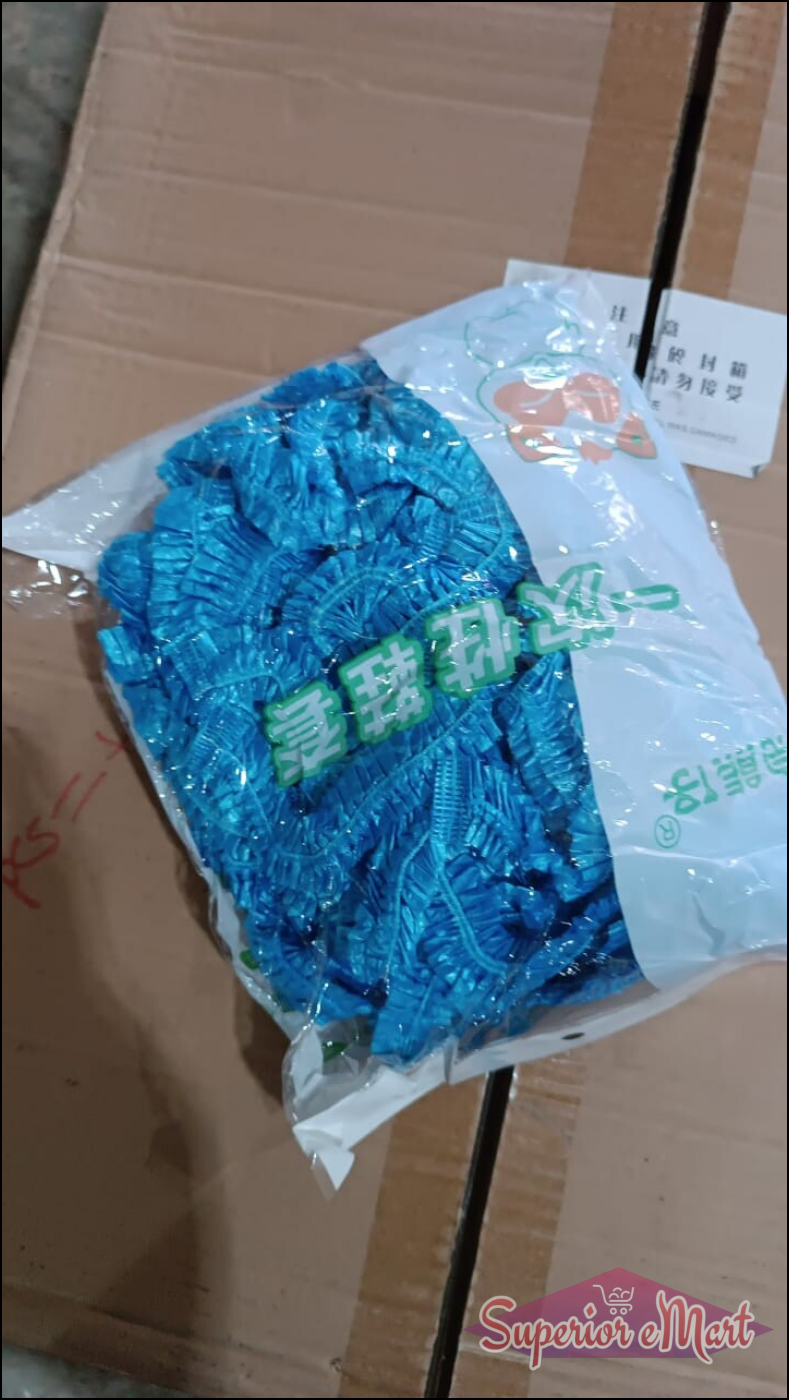 Shower Cap Waterproof Disposable Shower Cap 100 Pieces - Superior eMart