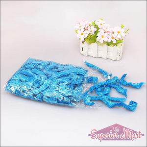 Shower Cap Waterproof Disposable Shower Cap 100 Pieces - Superior eMart