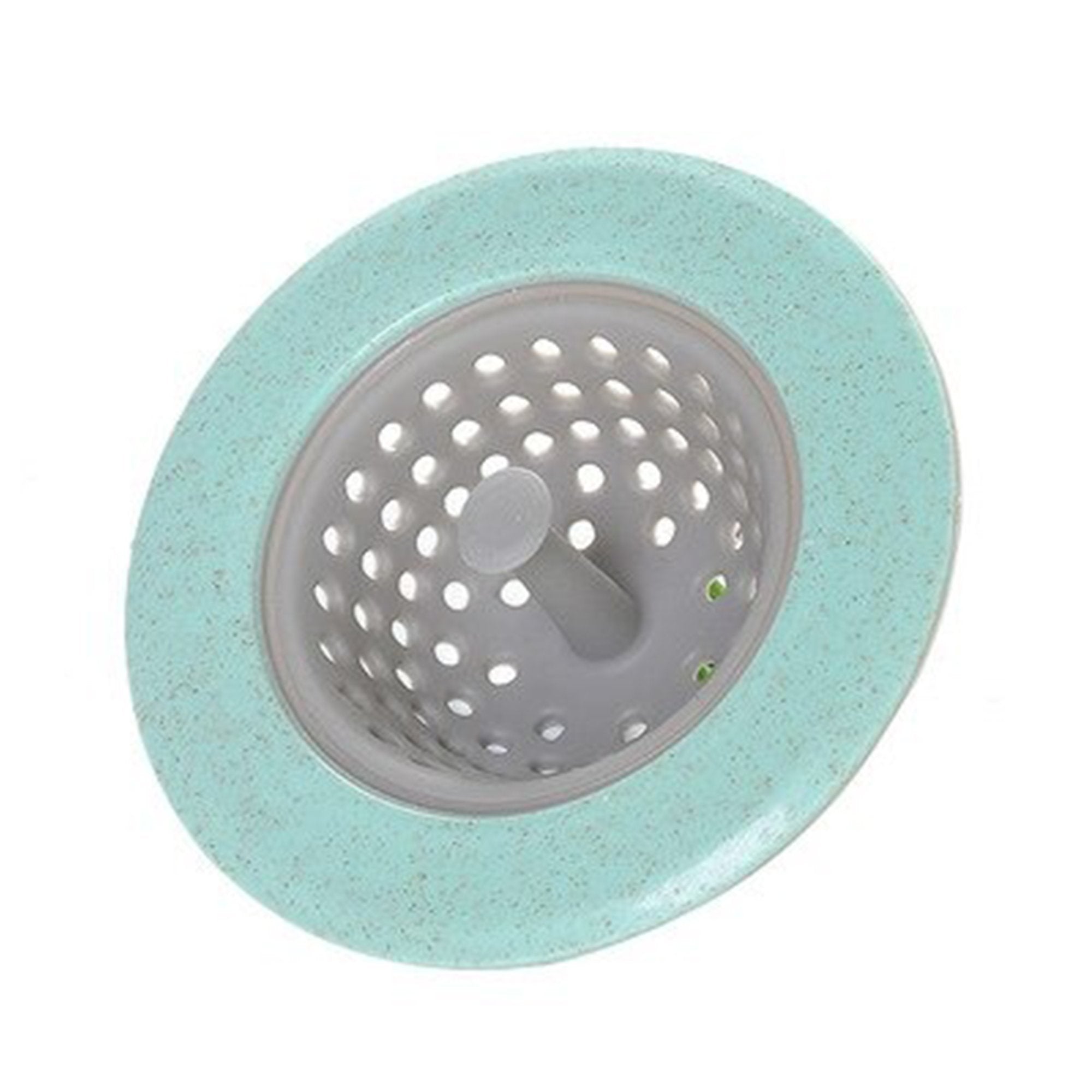 Superior eMart silicon sink strainer in mint green color with perforated design for effective drainage